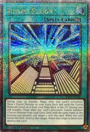 Future Fusion (Quarter Century Secret Rare) [RA03-EN168] Quarter Century Secret Rare