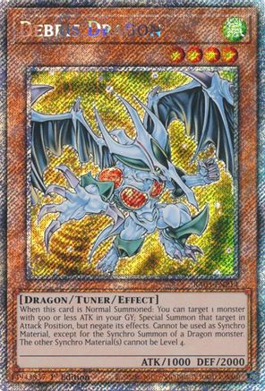 Debris Dragon (Platinum Secret Rare) [RA03-EN214] Platinum Secret Rare