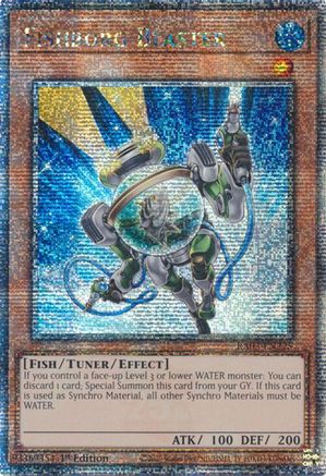 Fishborg Blaster (Quarter Century Secret Rare) [RA03-EN225] Quarter Century Secret Rare