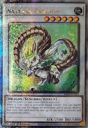 Naturia Barkion (Quarter Century Secret Rare) [RA03-EN243] Quarter Century Secret Rare