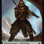 Elf Warrior // Raccoon Doubled-Sided Token [Foundations Tokens]