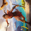 Kassandra, Eagle Bearer Art Card (Gold-Stamped Signature) (ASACR-006) - Assassin's Creed Art Series (Borderless)