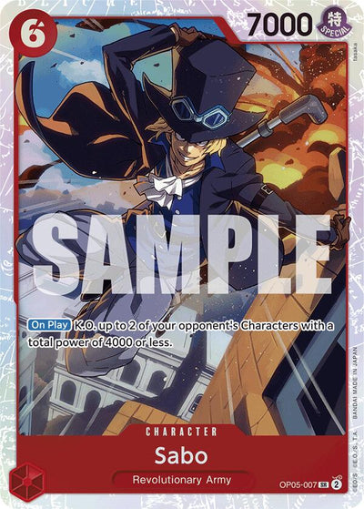 Sabo (OP05-007) (Reprint) [Premium Booster -The Best-]