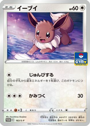 Eevee 163/S-P [SP Sword & Shield Promos] (Japanese)