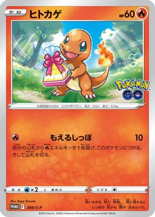 Charmander 289/S-P [SP Sword & Shield Promos] (Japanese)
