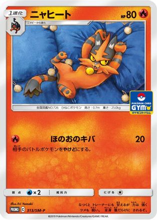 Torracat 313/SM-P [SMP Sun & Moon Promos] (Japanese)