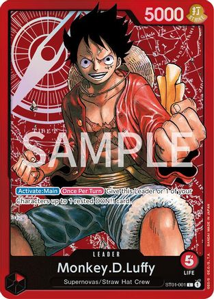 Monkey.D.Luffy [Revision Pack Cards] Leader
