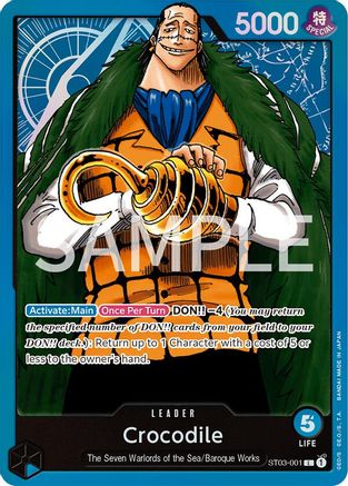 Crocodile (001) [Revision Pack Cards] Leader