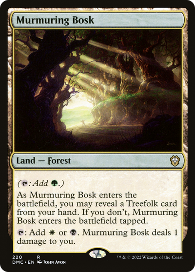 Murmuring Bosk [Dominaria United Commander]