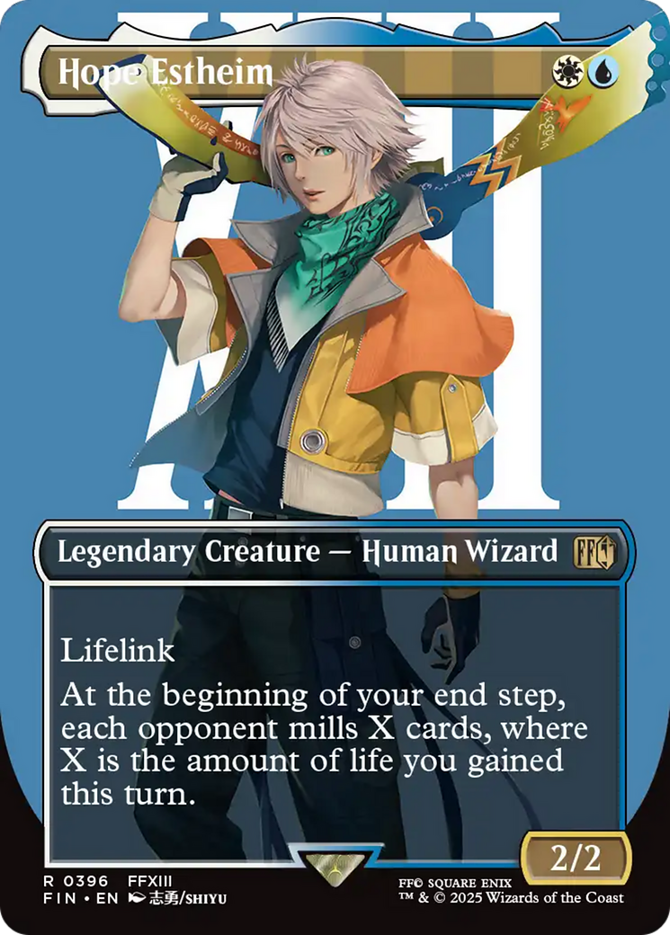 Hope Estheim (FIN-396) - FINAL FANTASY (Borderless) Foil
