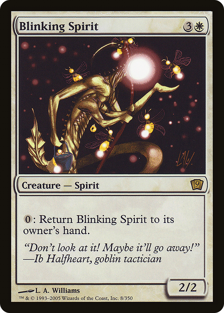 Blinking Spirit (9ED-008) - 9th Edition