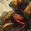 Two-Headed Sliver // Two-Headed Sliver (ACMM-079) - Commander Masters Art Series (Borderless)