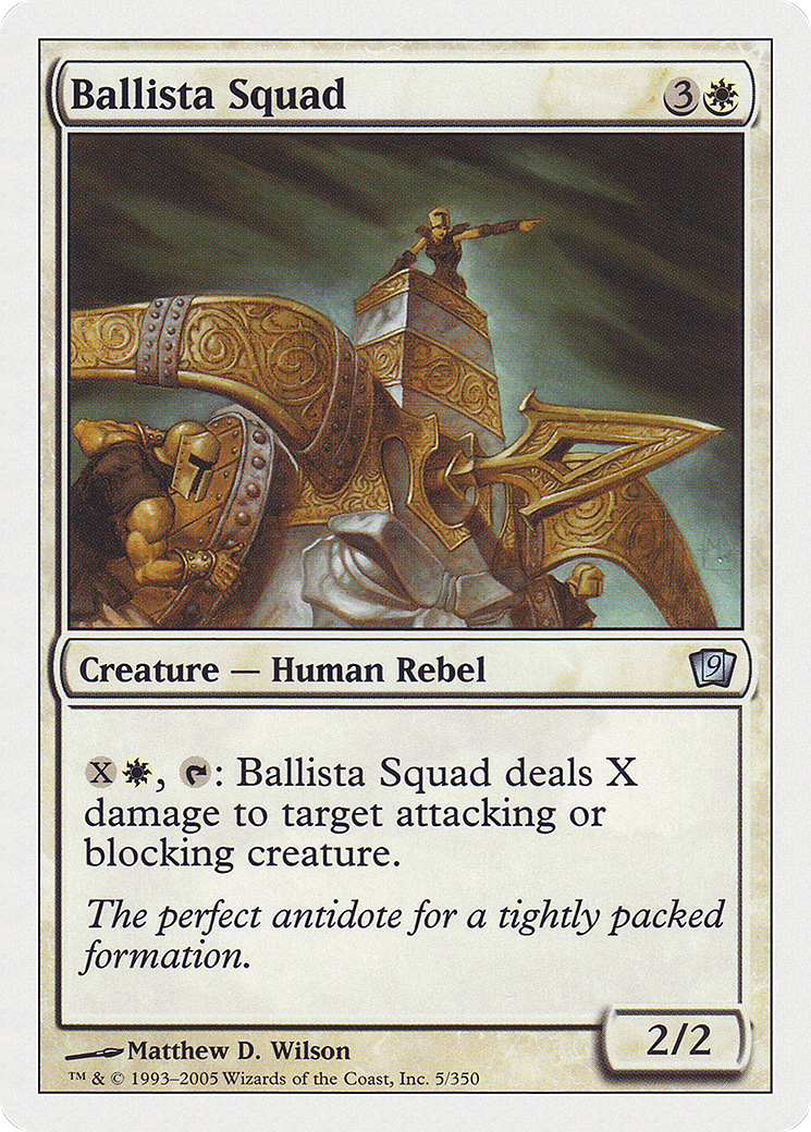 Ballista Squad (9ED-005) - 9th Edition