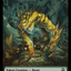 Beast (0015) (Ripple Foil) // Insect (0025) Double-Sided Token [Modern Horizons 3 Commander Tokens]