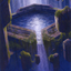 Morphic Pool // Morphic Pool (AZNR-032) - Zendikar Rising Art Series (Borderless) Foil