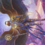 Angel of Destiny // Angel of Destiny (AZNR-037) - Zendikar Rising Art Series (Borderless) Foil
