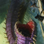 Purple Worm // Purple Worm (AAFR-003) - Adventures in the Forgotten Realms Art Series (Borderless) Foil