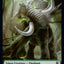 Elephant // Soldier Double-Sided Token [Commander Legends Tokens]