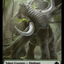Elephant // Saproling Double-Sided Token [Dominaria Remastered Tokens]