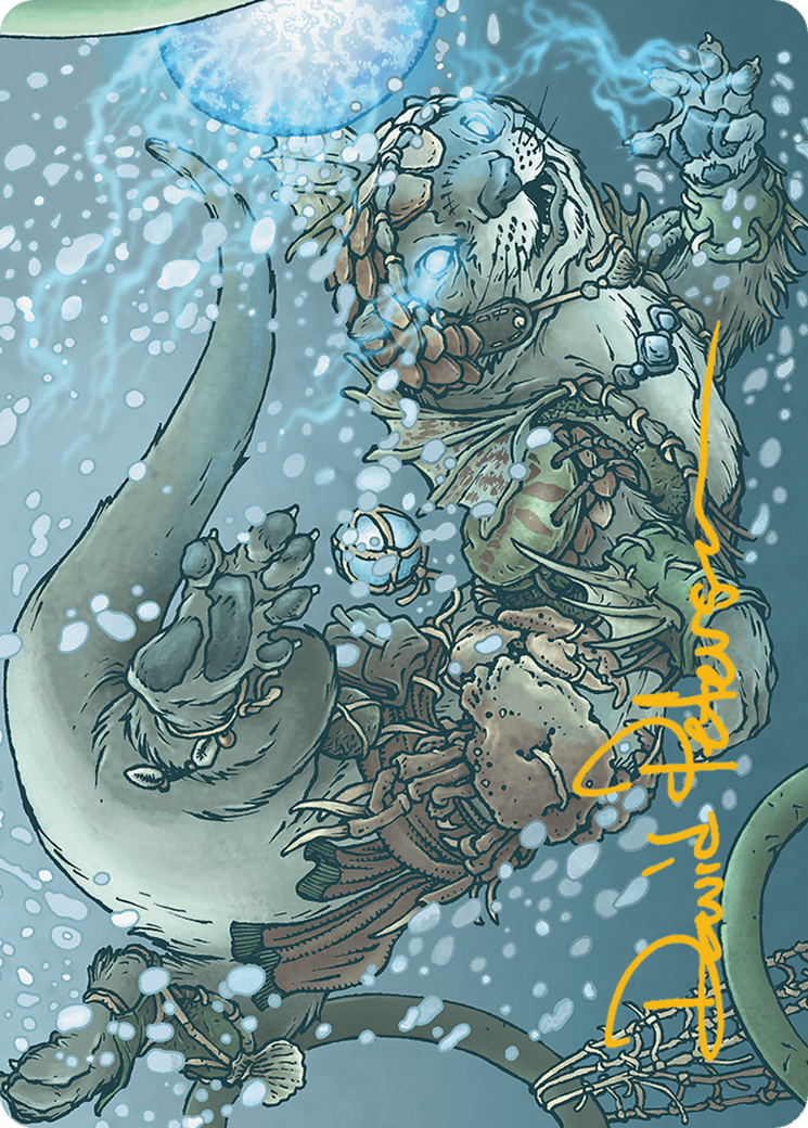 Kitsa, Otterball Elite // Kitsa, Otterball Elite (ABLB-042) - Bloomburrow Art Series (Borderless)