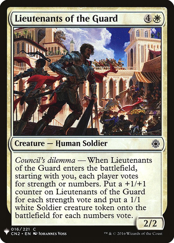 Lieutenants of the Guard [Mystery Booster]