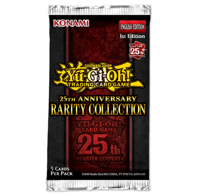 Yugioh! Booster Packs: 25th Anniversary Rarity Collection *Sealed*