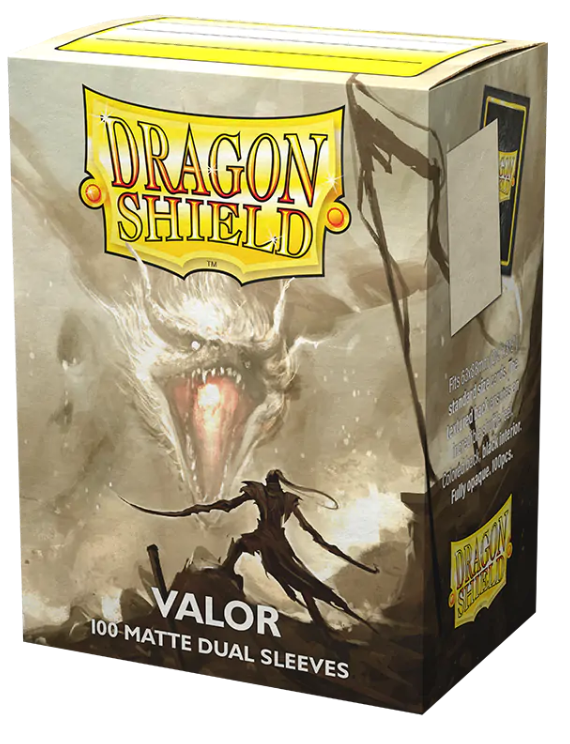 Dragonshield Sleeves -  Dual Valor Matte (Standard Size 100 Pack)