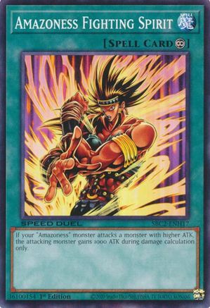 Amazoness Fighting Spirit [SBC2-ENH17] Common