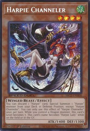 Harpie Channeler (PSR) [SBC2-ENH04] Prismatic Secret Rare