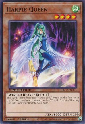 Harpie Queen [SBC2-ENH03] Common