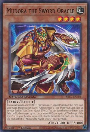 Mudora the Sword Oracle [SBC2-ENF01] Common