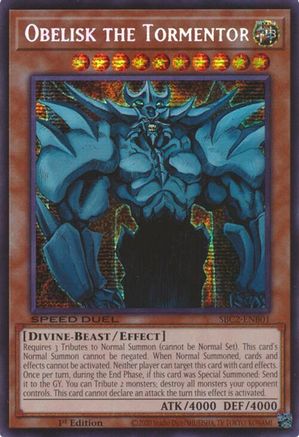 Obelisk the Tormentor [SBC2-ENB01] Prismatic Secret Rare
