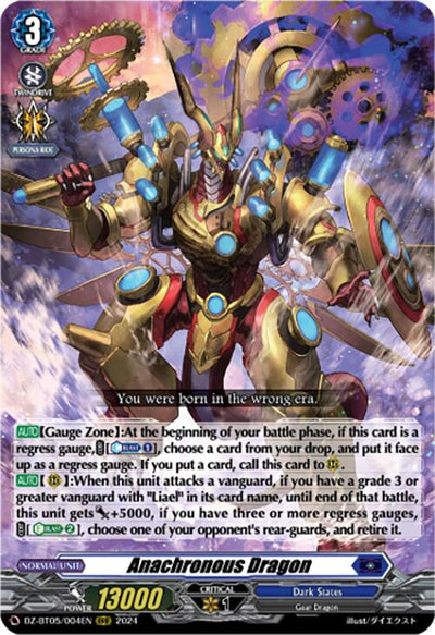 Anachronous Dragon (DZ-BT05/004EN) [DZ-BT05: Omniscient Awakening]