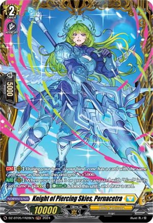 Knight of Piercing Skies, Pernacetra (DZ-BT05/FR28EN) [DZ-BT05: Omniscient Awakening]