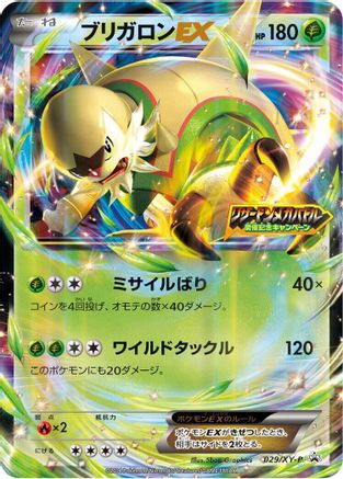 Chesnaught EX 029/XY-P [XYP XY Promos] Holofoil (Japanese)