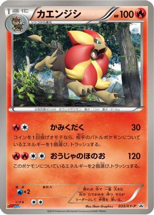 Pyroar 033/XY-P [XYP XY Promos] (Japanese)