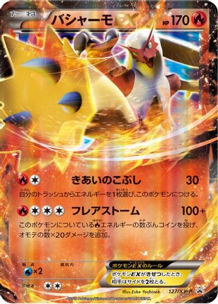 Blaziken EX 127/XY-P [XYP XY Promos] Holofoil (Japanese)