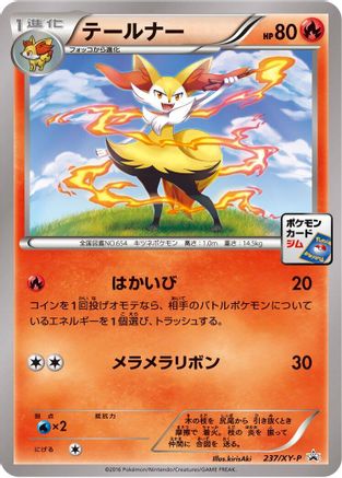 Braixen 237/XY-P [XYP XY Promos] (Japanese)