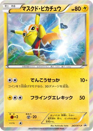 Pikachu Libre 247/XY-P [XYP XY Promos] Holofoil (Japanese)