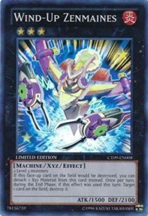 Wind-Up Zenmaines [CT09-EN008] Super Rare