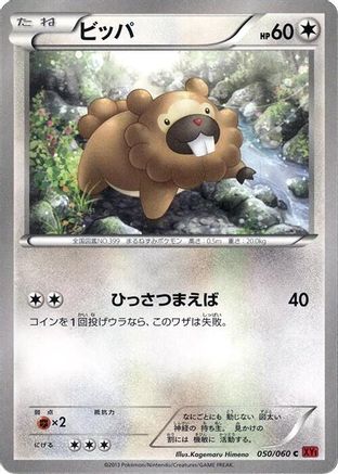 Bidoof 050/060 [XYBy Collection Y] Unlimited (Japanese)