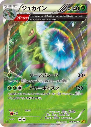 Sceptile 006/070 [XY5Bg Gaia Volcano] 1st Edition Holofoil (Japanese)