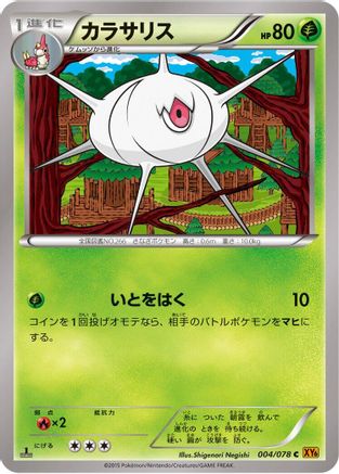 Silcoon 004/078 [XY6 Emerald Break] Unlimited (Japanese)