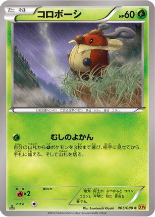 Kricketot 005/080 [XY9 Rage of the Broken Heavens] Unlimited (Japanese)