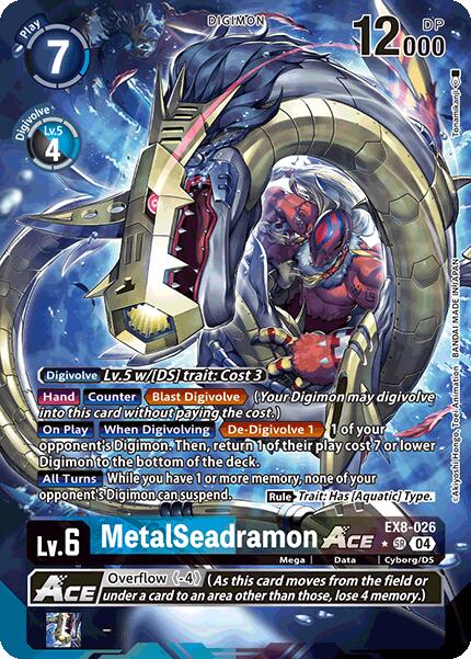 MetalSeadramon ACE [EX8-026] (Alternate Art) [Chain of Liberation]