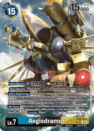 Aegisdramon [EX8-029] (Alternate Art) [Chain of Liberation]