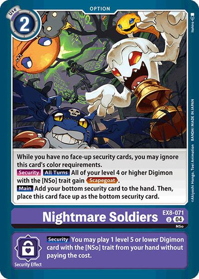 Nightmare Soldiers [EX8-071] [Chain of Liberation]