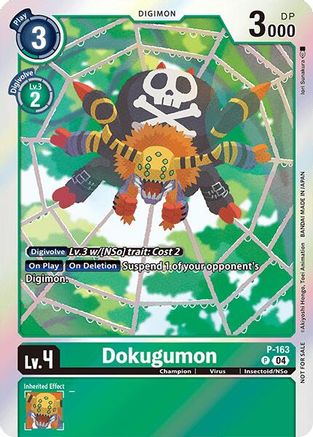 Dokugumon [P-163] (-Chain of Liberation- Upgrade Pack [Chain of Liberation Promos]