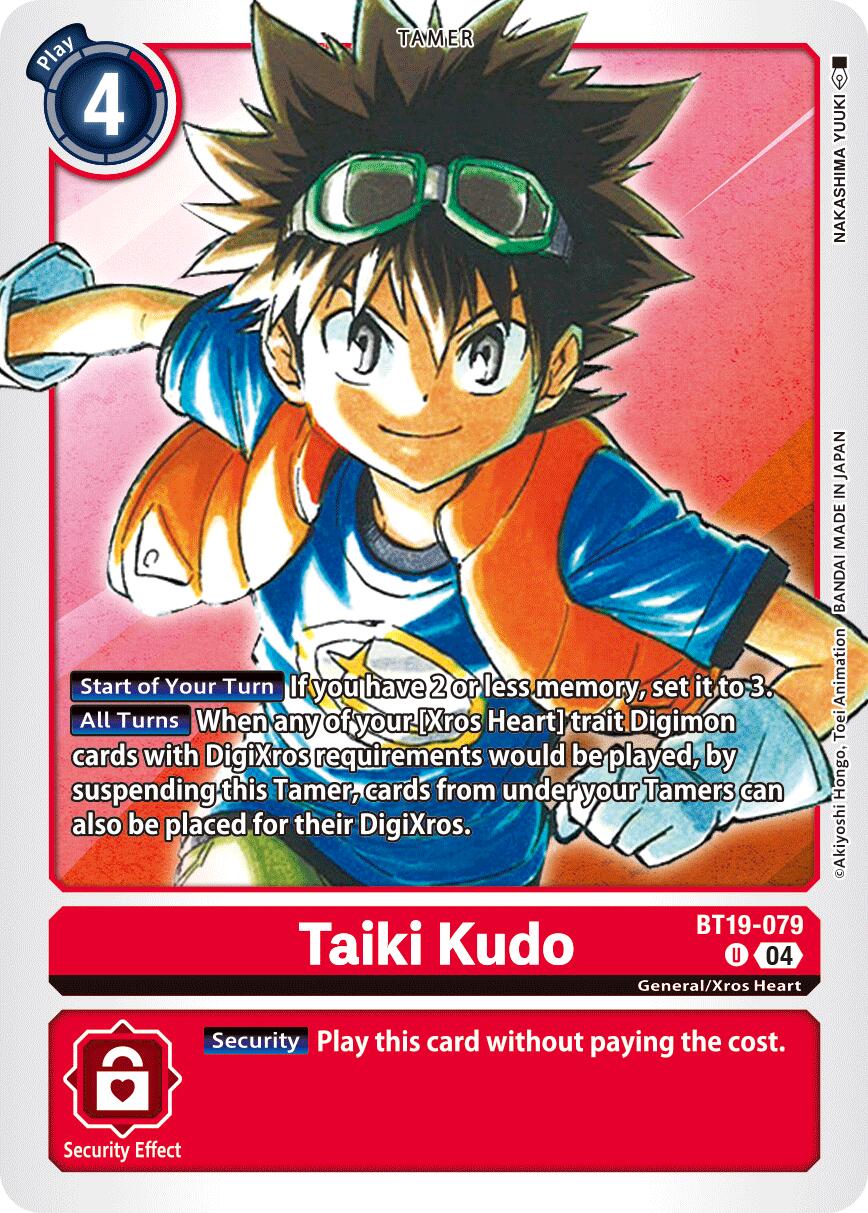 Taiki Kudo [BT19-079] [Release Special Booster Ver.2.5]