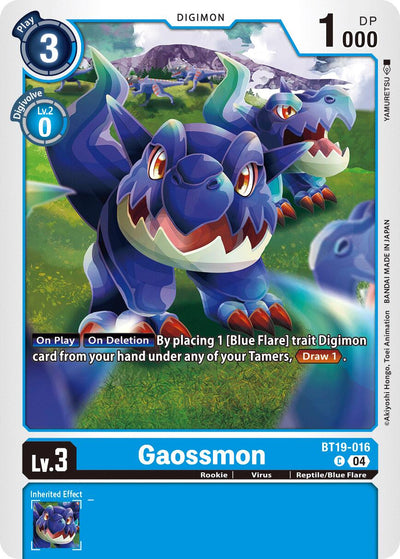 Gaossmon [BT19-016] [Release Special Booster Ver.2.5]